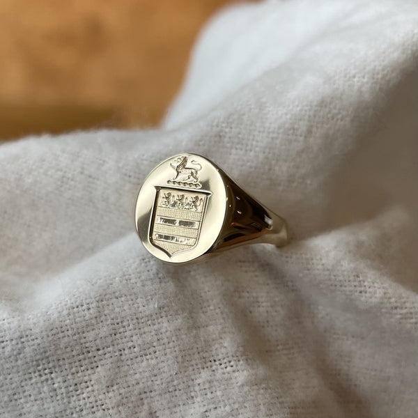 Antique Old Cut Diamond Signet Ring – Jewels by Grace
